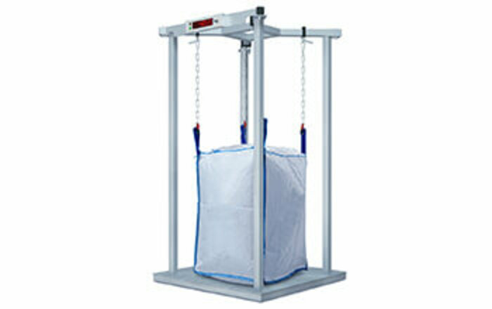 Big bag scales for bulk materials