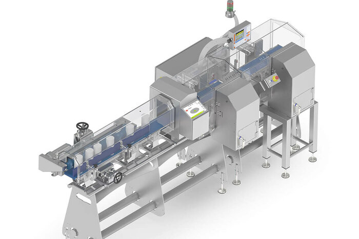  Checkweigher with separating screw