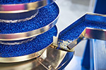 Tool for small plastic granules